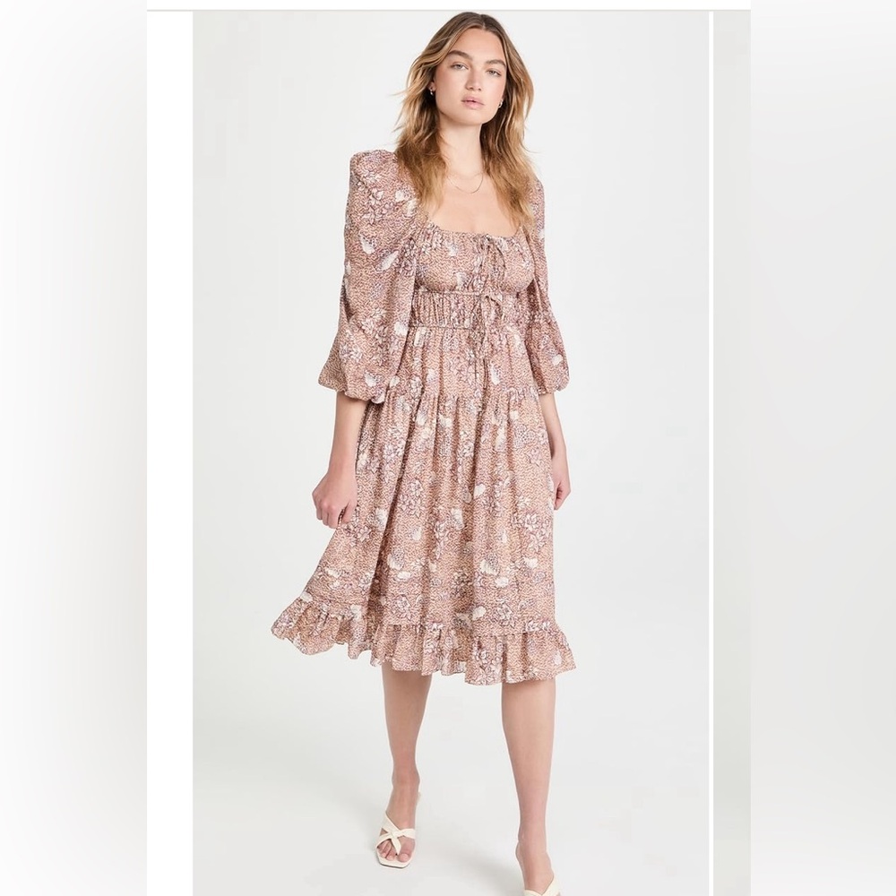 Ulla Johnson | “Isla” dress | Size 2 | tan floral
